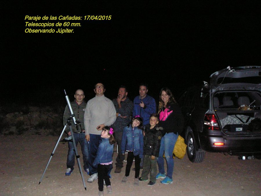 Fotografía de la actividad: NOCHE DE ESTRELLAS EN LAS CAÑADAS (Elda). (3)