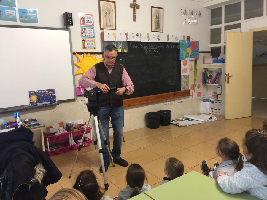 Fotografía de la actividad: Colaboración con el Colegio Las Carmelitas de Elda (1)