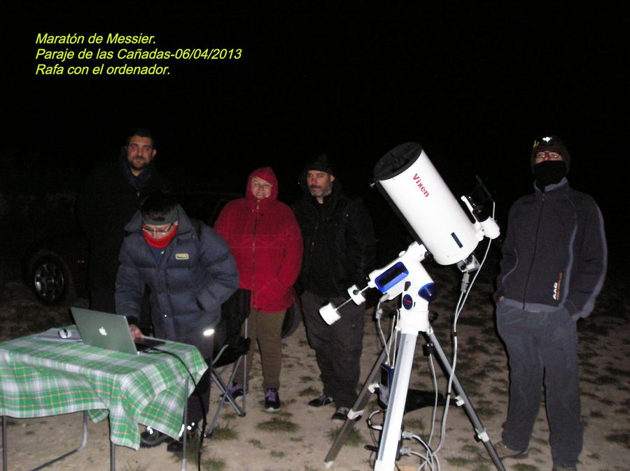 Fotografía de la actividad: Éxito del Maratón Messier 2013 (2)