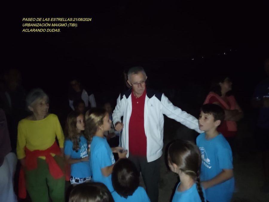 Fotografía de la actividad: Paseo de las estrellas 2024. Urbanización MAIGMÓ - TIBI. (7)