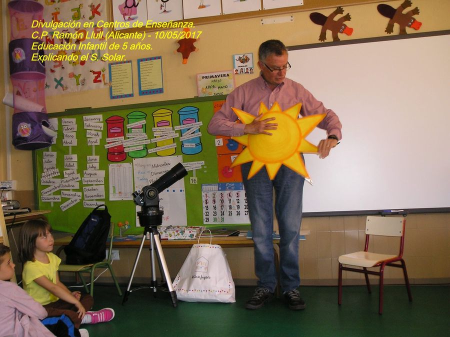Fotografía de la actividad: Nueva colaboración con el Colegio RAMÓN LLULL de Alicante. (1)