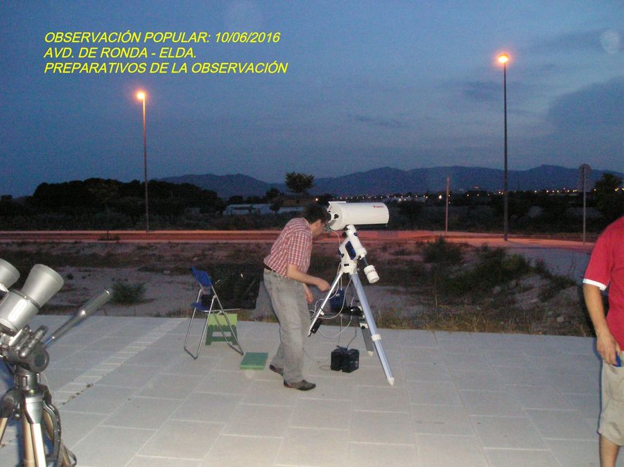 Fotografía de la actividad: Observación popular en los jardines del Sector 9. (4)