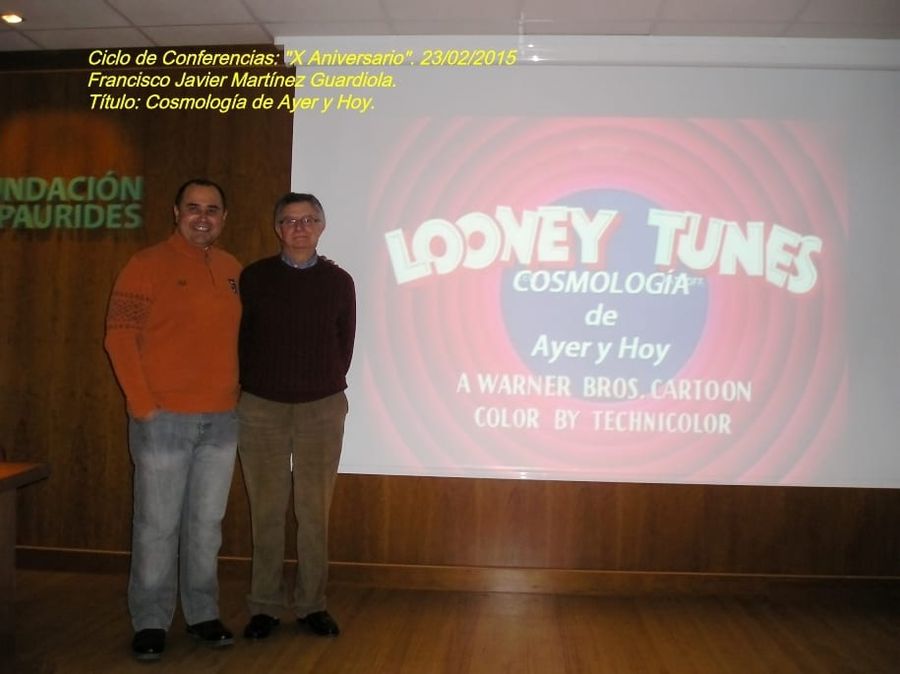 Fotografía de la actividad: Conferencia: "Cosmología de ayer y Hoy", por Francisco Javier Martínez Guardiola. (1)