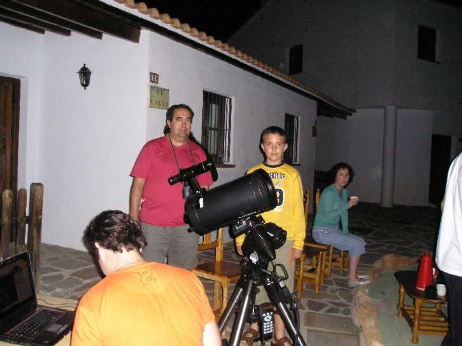 Fotografía de la actividad: Viaje al Observatorio de Calar Alto: 28/06/2008 (2)