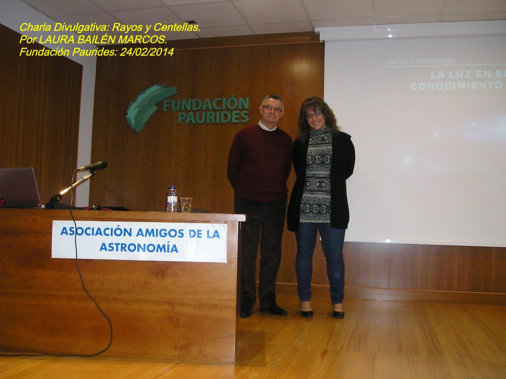 Fotografía de la actividad: Charla Divulgativa, por Laura Bailén