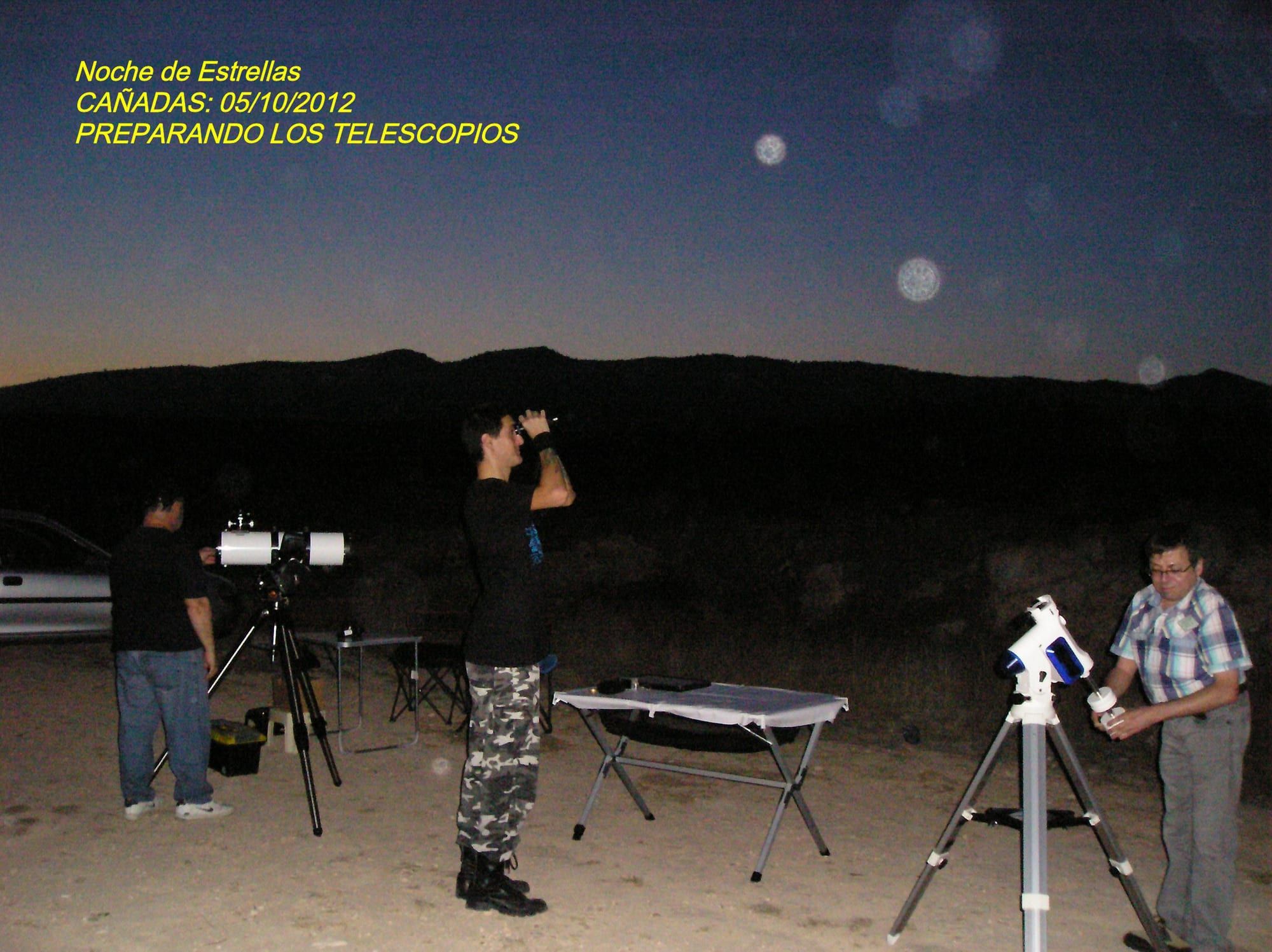 Fotografía de la actividad: Noche de Estrellas en Las Cañadas