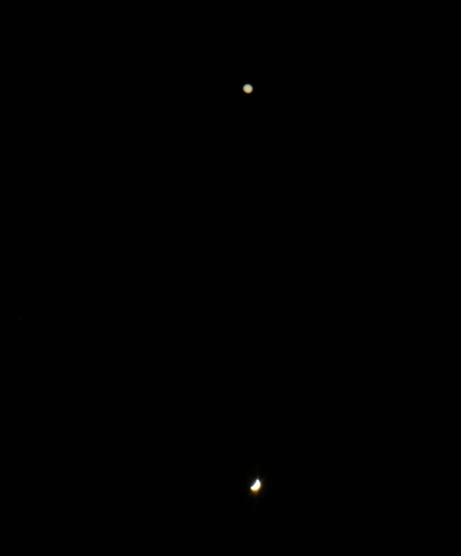 Fotografía de la actividad: Máximo acercamiento entre Venus y Júpiter (2)