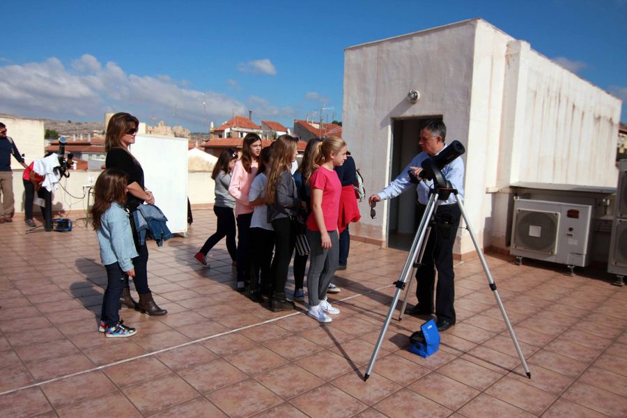 Fotografía de la actividad: OBSERVACIÓN DE LA ACTIVIDAD SOLAR (5)