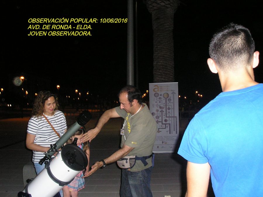 Fotografía de la actividad: Observación popular en los jardines del Sector 9. (10)