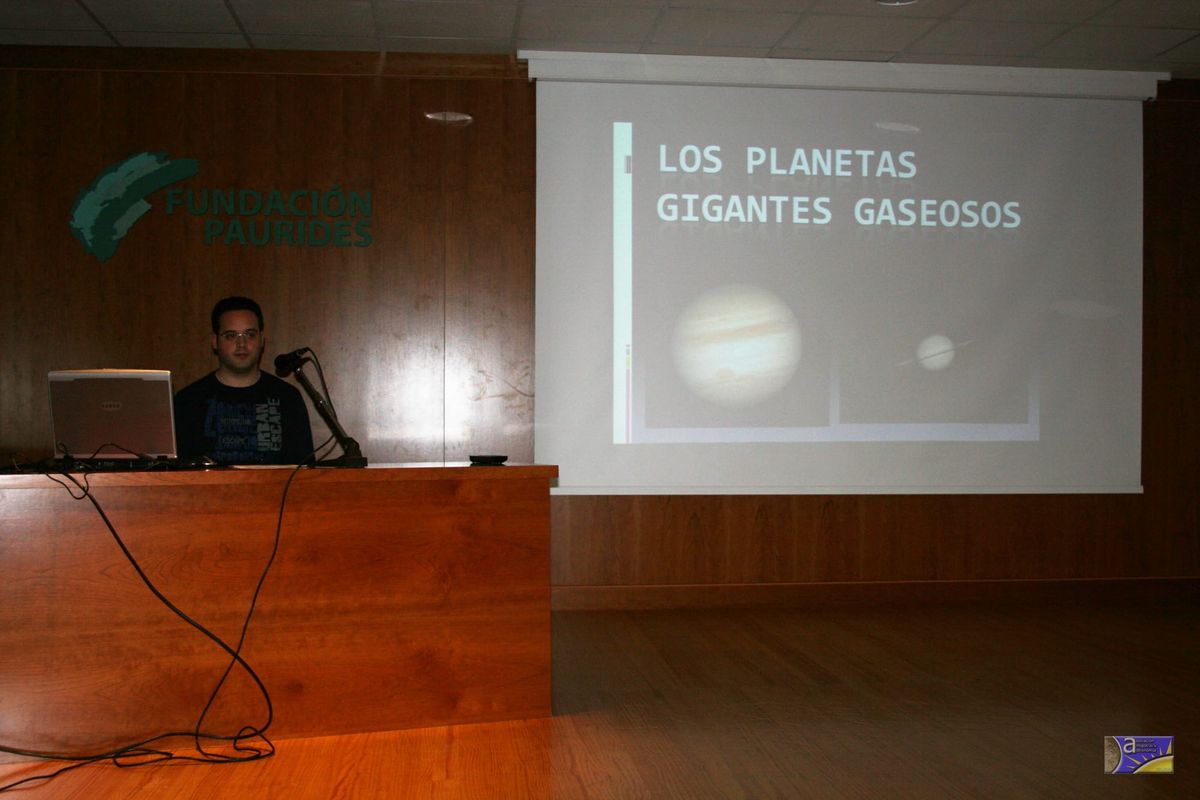 Fotografía de la actividad: Los planetas gigantes gaseosos del Sistema Solar
