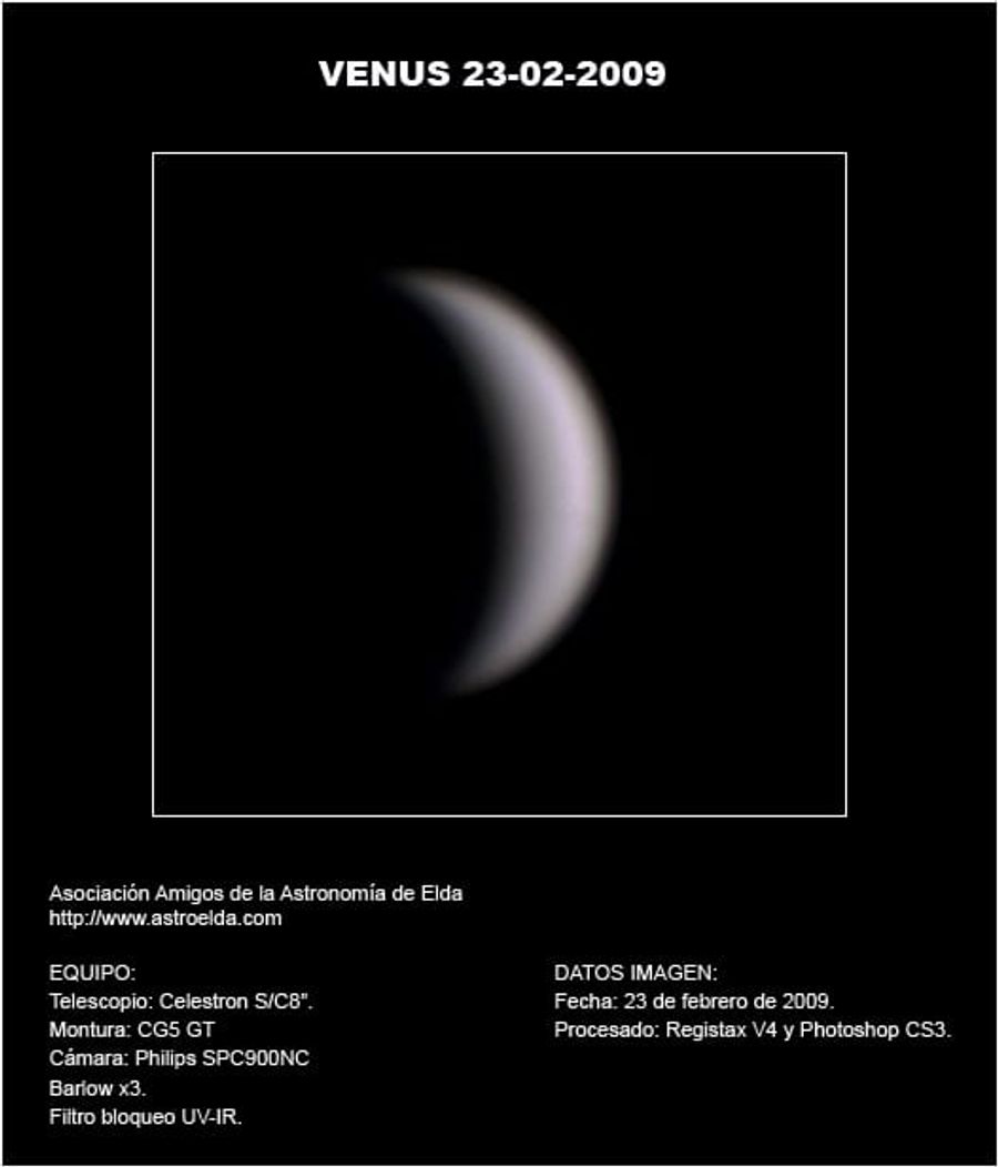 Fotografía de la actividad: VENUS, … el lucero del atardecer. (5)