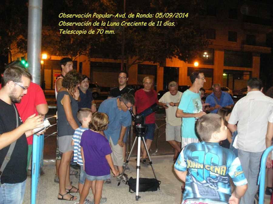 Fotografía de la actividad: Observación popular en la Avenida de Ronda de Elda (1)
