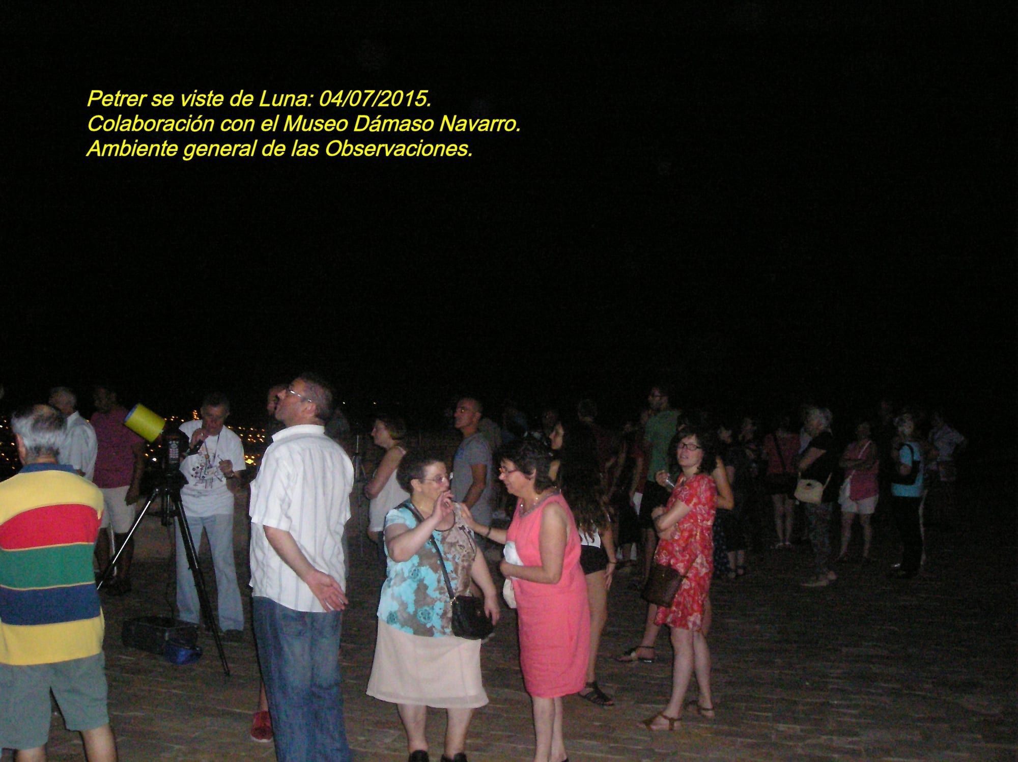 Fotografía de la actividad: PETRER se viste de Luna