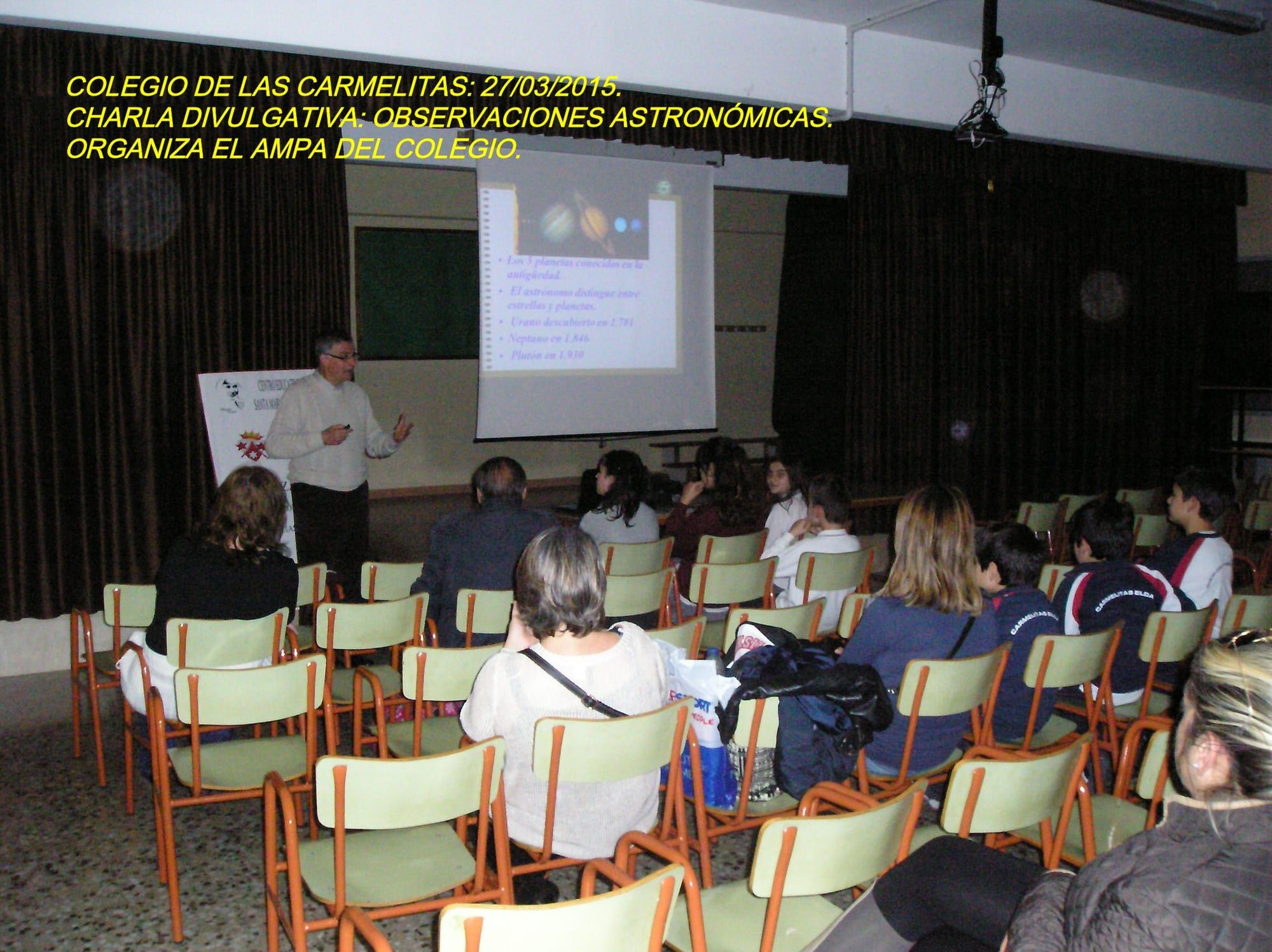 Fotografía de la actividad: Colaboración AMPA de las Carmelitas: 27/03/2015