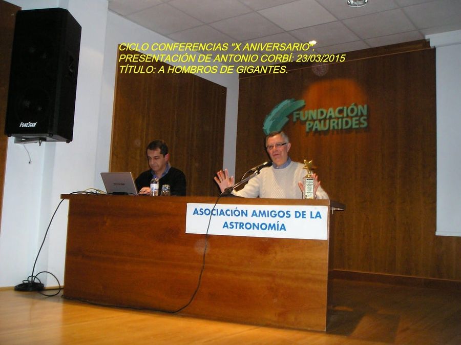 Fotografía de la actividad: Conferencia de Antonio Corbí: 23/03/2015 (1)