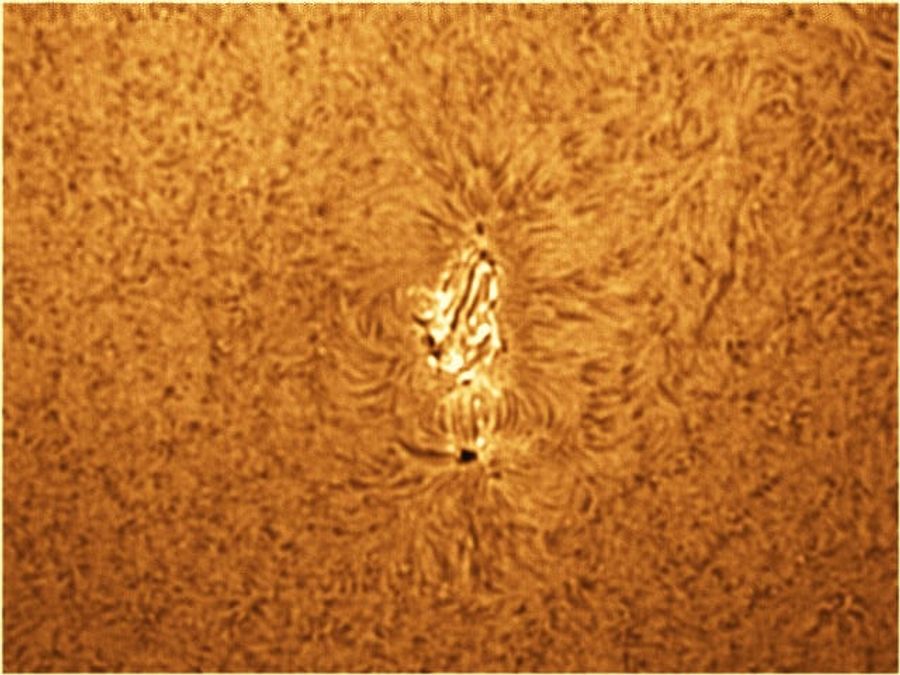 Fotografía de la actividad: Observación de la actividad Solar (2)