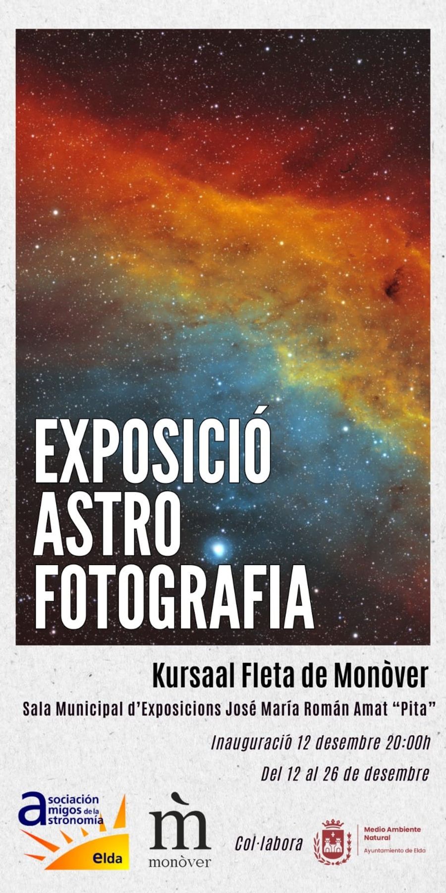 Fotografía de la actividad: Monóvar abre su cielo con la primera exposición de ASTROFOTOGRAFÍA (2)