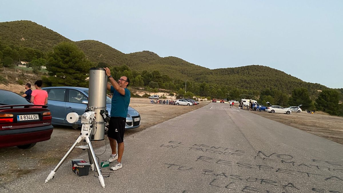 Fotografía de la actividad: Perseidas 2023
