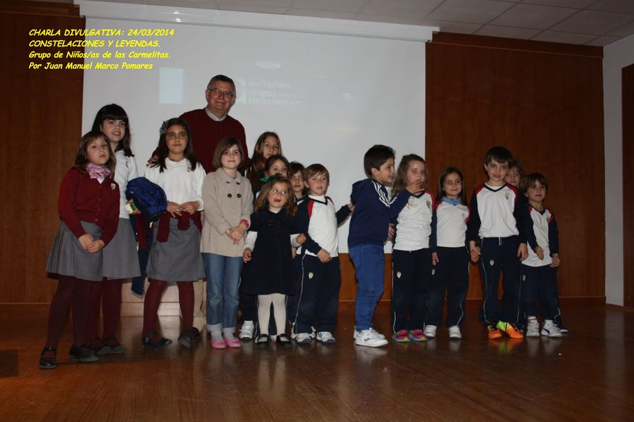 Fotografía de la actividad: Charla Divulgativa: “Constelaciones y Leyendas”, por Juan Manuel Marco (2)