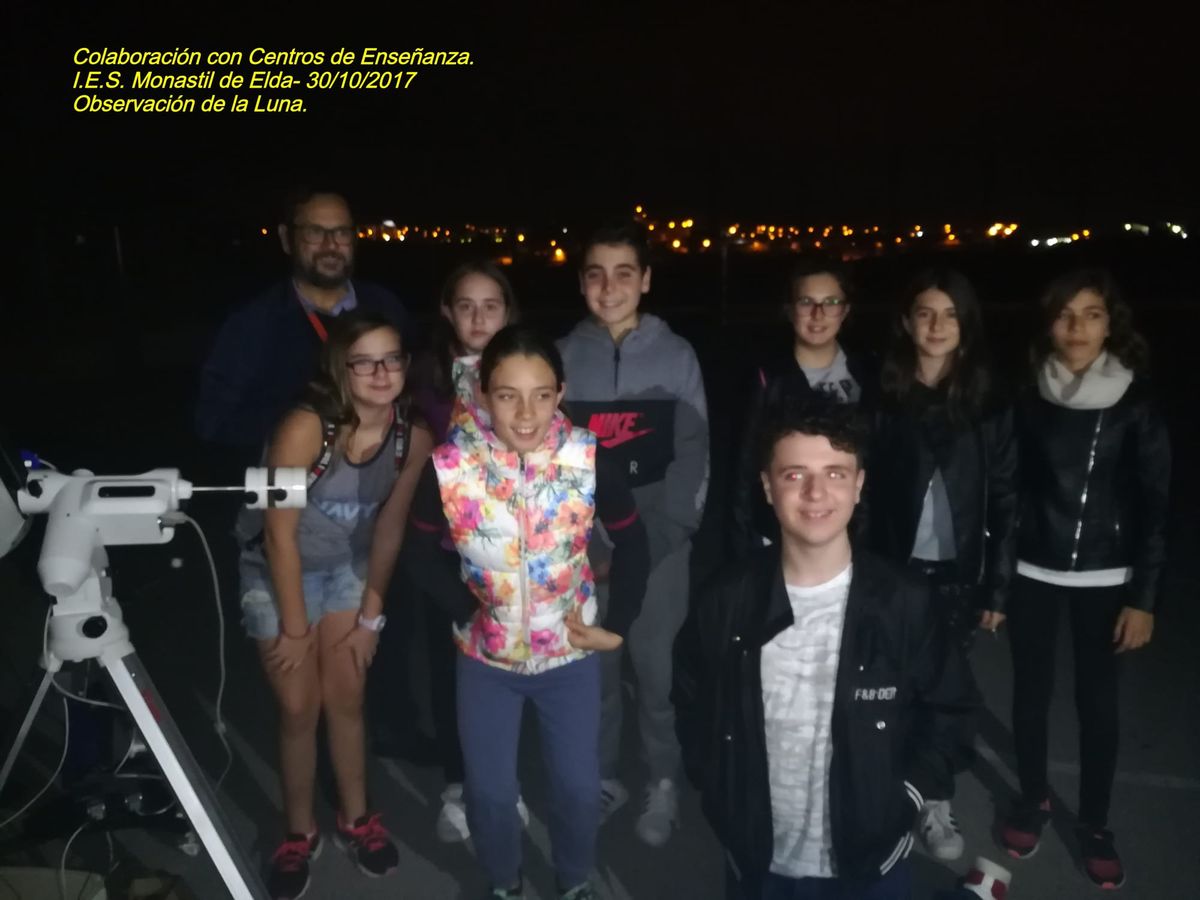 Fotografía de la actividad: Colaboración con el Instituto de Secundaria Monastil de Elda