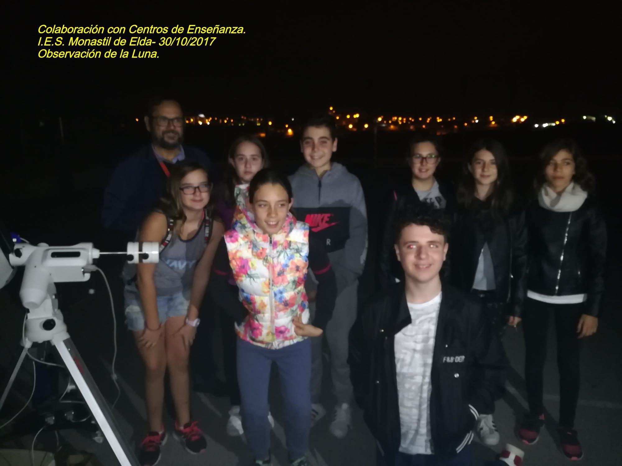 Fotografía de la actividad: Colaboración con el Instituto de Secundaria Monastil de Elda