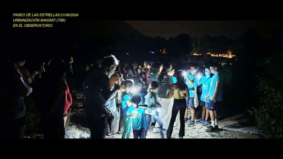 Fotografía de la actividad: Paseo de las estrellas 2024. Urbanización MAIGMÓ - TIBI. (5)