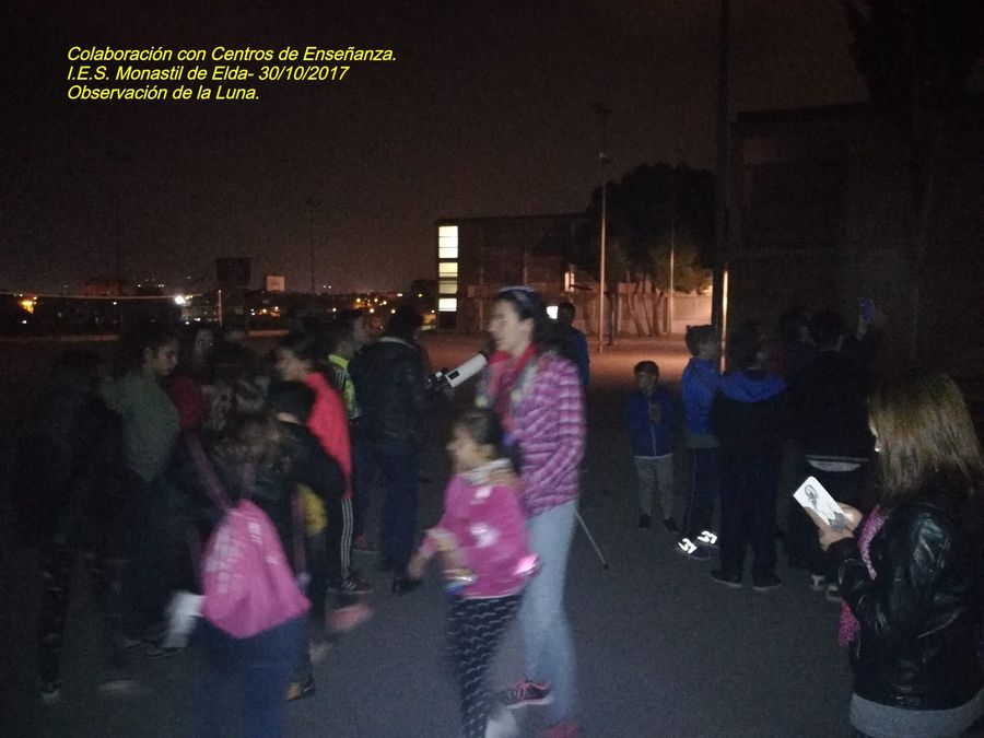 Fotografía de la actividad: Colaboración con el Instituto de Secundaria Monastil de Elda (1)