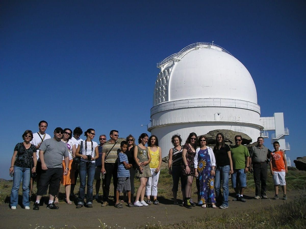 Fotografía de la actividad: Viaje al Observatorio de Calar Alto: 28/06/2008