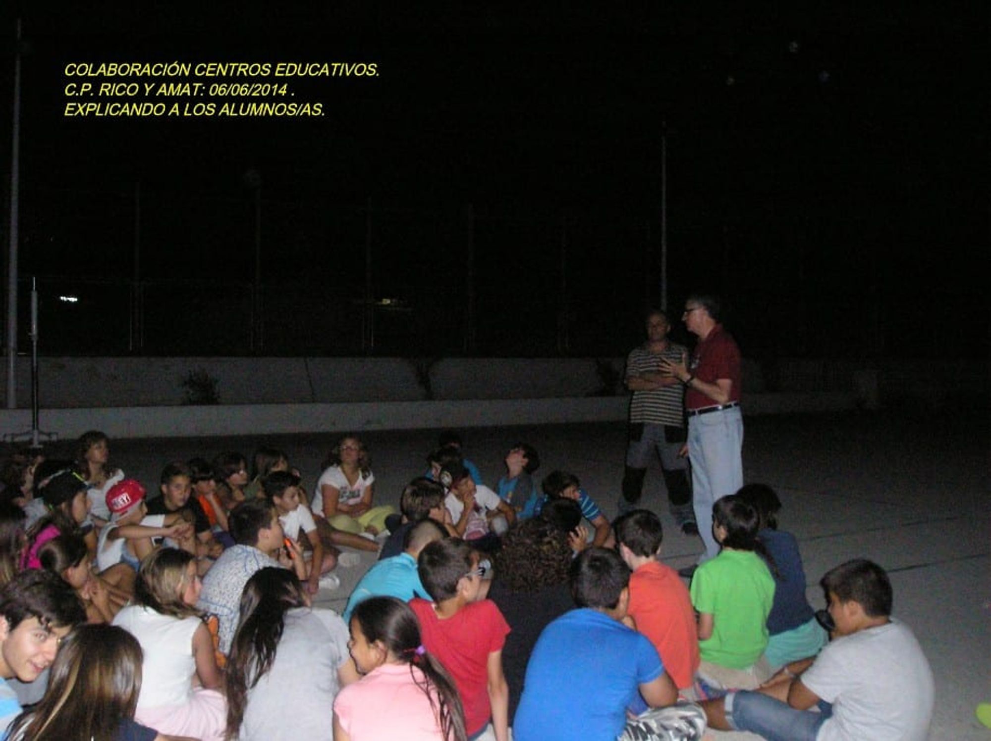 Fotografía de la actividad: Colaboración con el C.E.I.P. Juan Rico y Amat