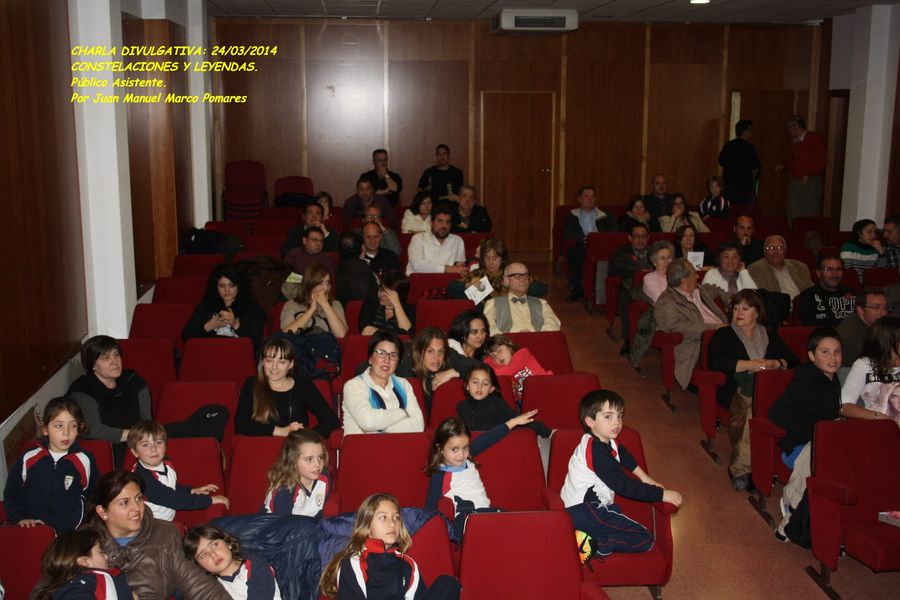 Fotografía de la actividad: Charla Divulgativa: “Constelaciones y Leyendas”, por Juan Manuel Marco (1)