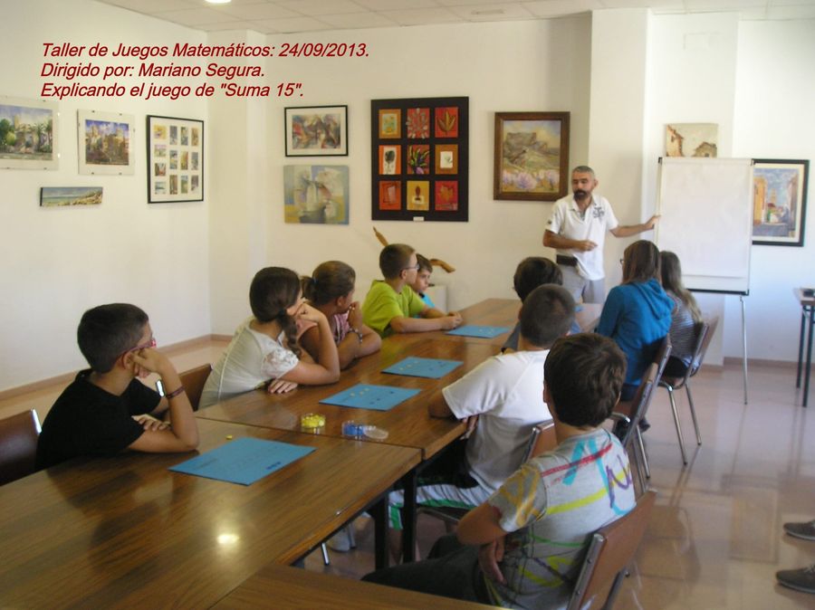 Fotografía de la actividad: Taller de “Juegos Matemáticos” (1)