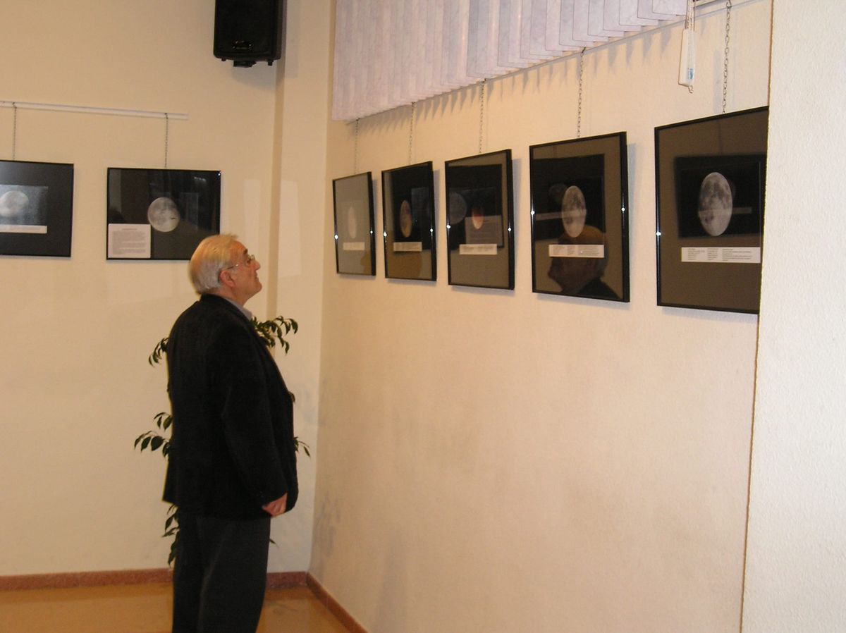 Fotografía de la actividad: Exposición Ciclo Lunar