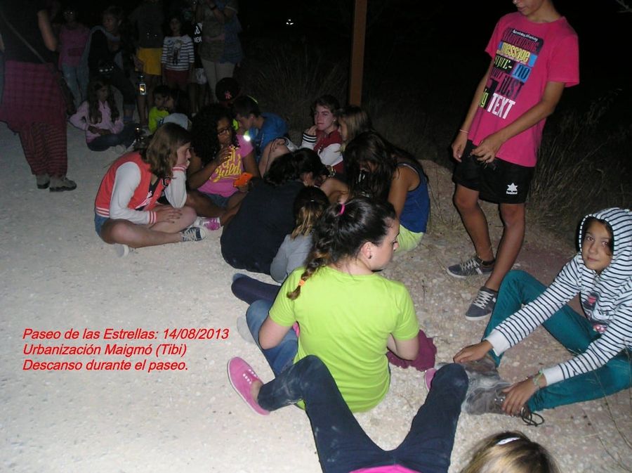 Fotografía de la actividad: Paseo bajo las estrellas en El Maigmó (1)