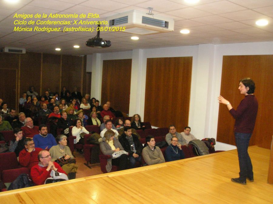 Fotografía de la actividad: La Astrofísica Mónica Rodríguez nos acerca a las Estrellas. (1)