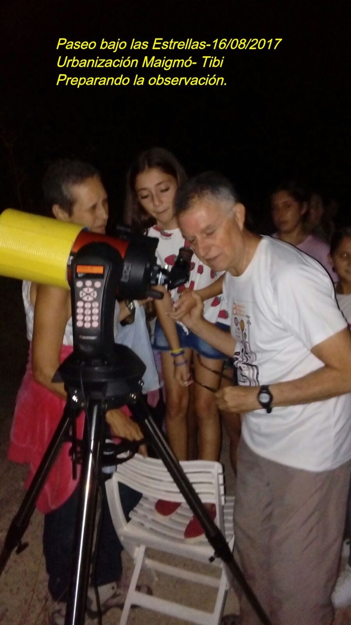 Fotografía de la actividad: Paseo bajo las Estrellas 2017