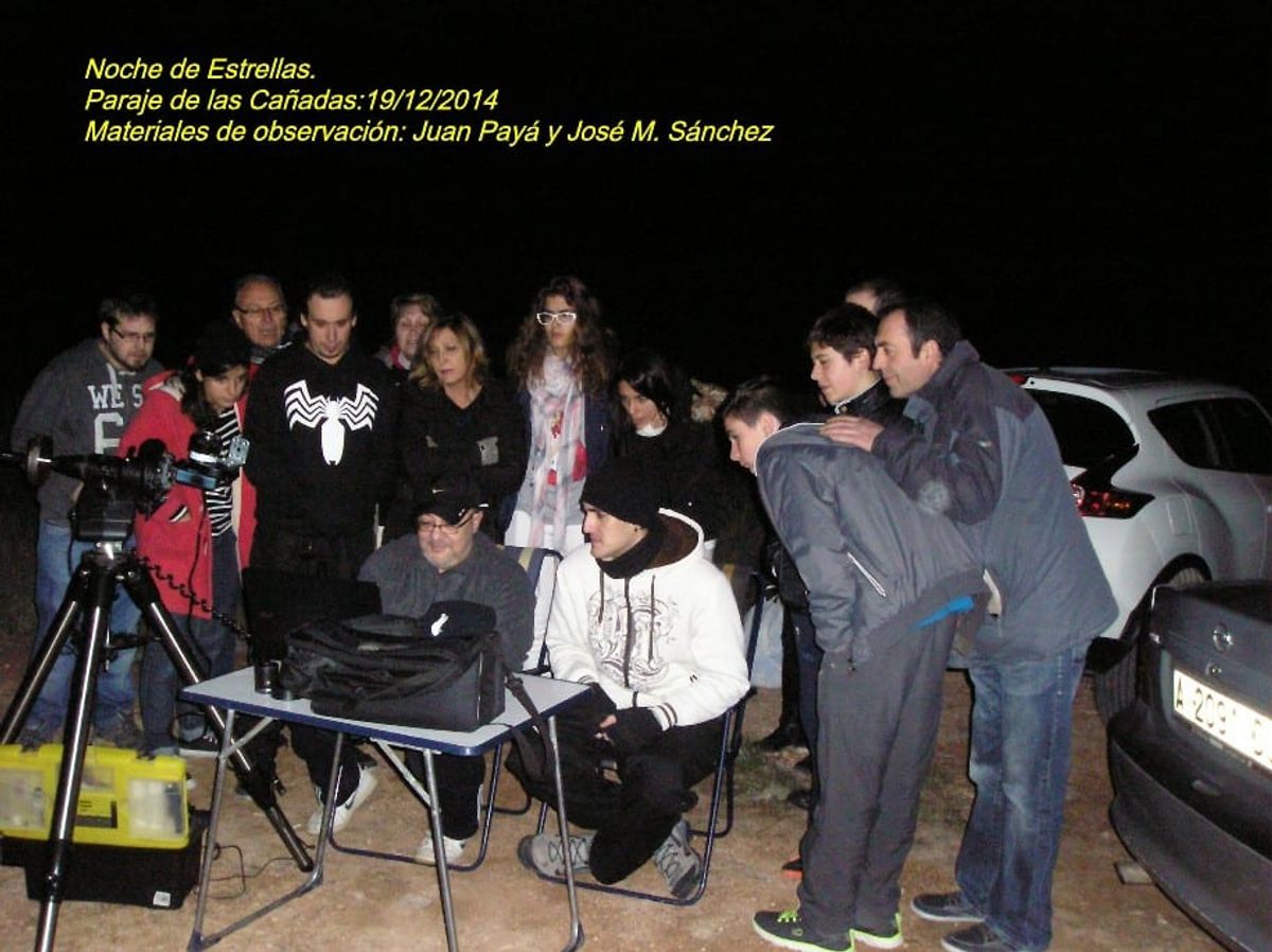 Fotografía de la actividad: Última Noche de Estrellas de 2014 desde la Ermita de las Cañadas.