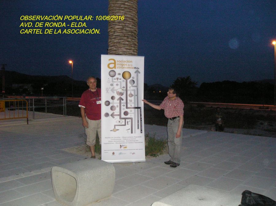 Fotografía de la actividad: Observación popular en los jardines del Sector 9. (1)