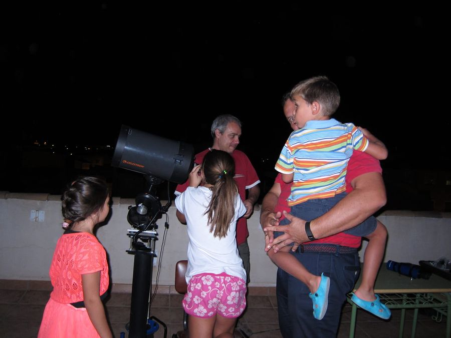 Fotografía de la actividad: Observación desde la Terraza de la Fundación Paurides (2)