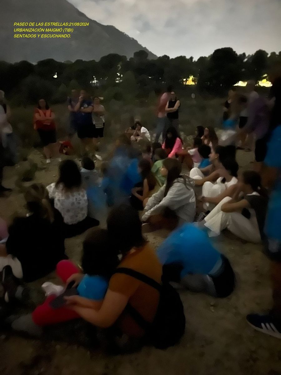 Fotografía de la actividad: Paseo de las estrellas 2024. Urbanización MAIGMÓ - TIBI. (13)