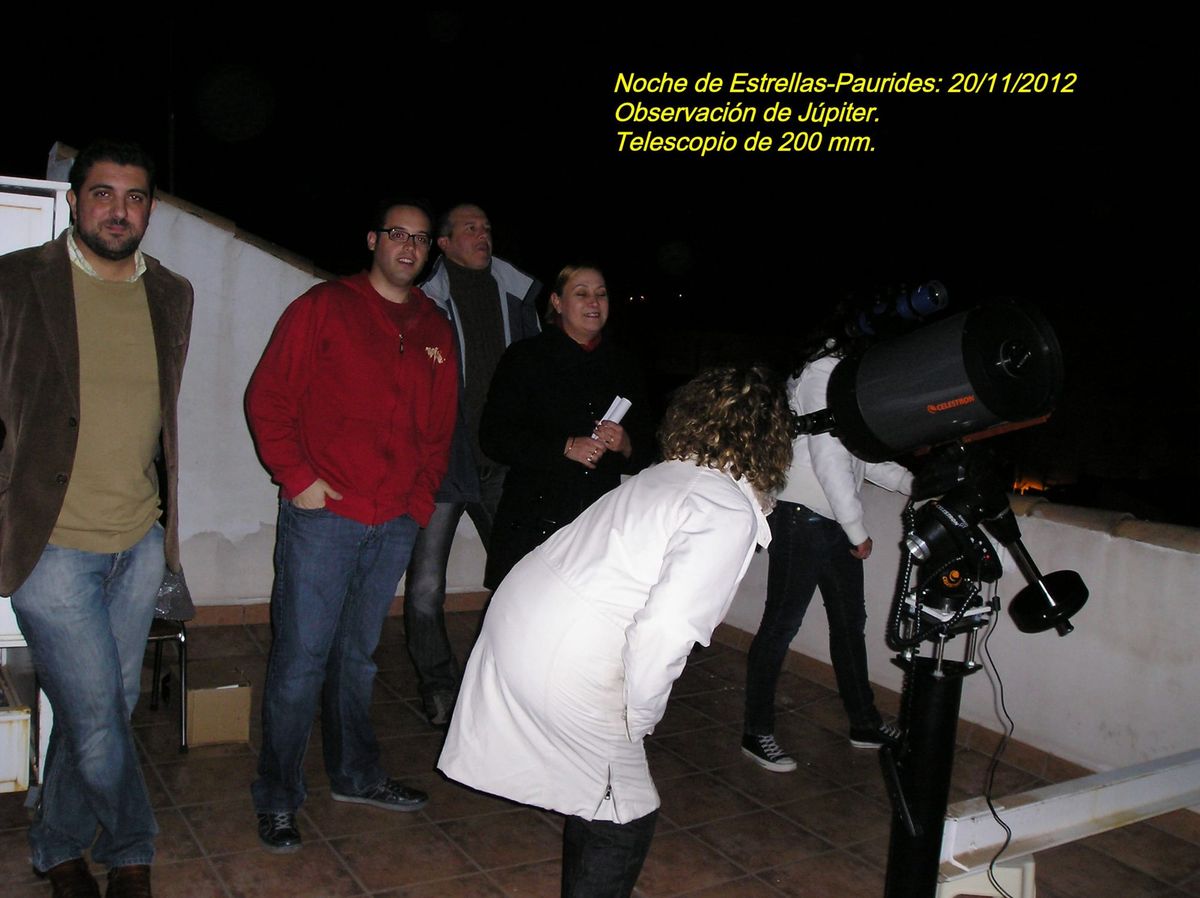 Fotografía de la actividad: Noche de Estrellas