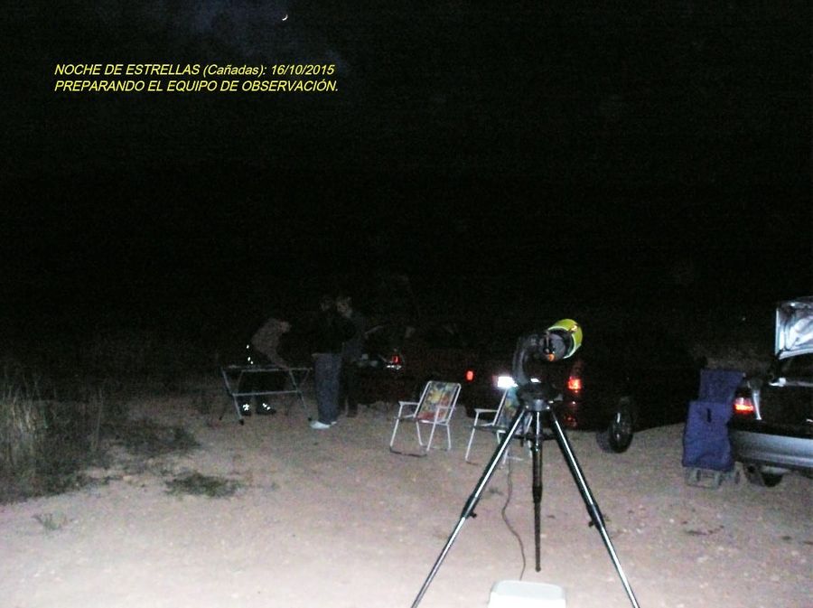 Fotografía de la actividad: NOCHE DE ESTRELLAS EN LAS CAÑADAS (3)