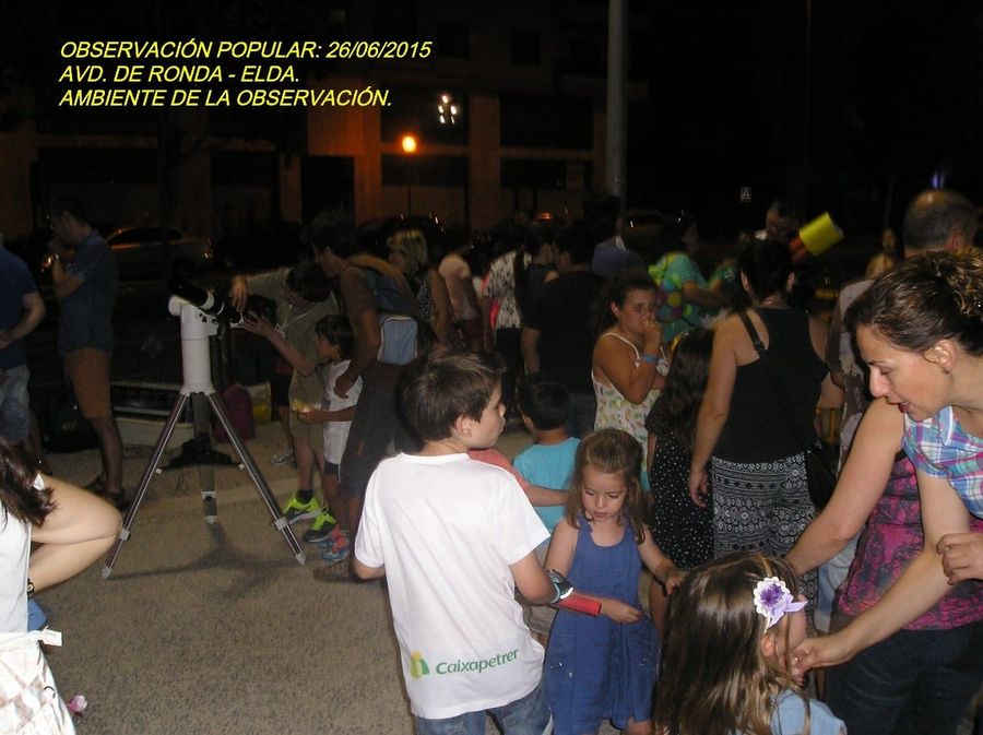 Fotografía de la actividad: OBSERVACIÓN POPULAR EN LA AVD. DE RONDA (6)