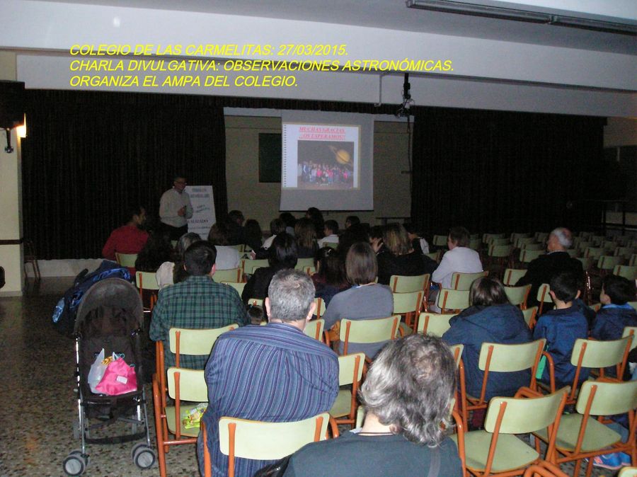 Fotografía de la actividad: Colaboración AMPA de las Carmelitas: 27/03/2015 (1)