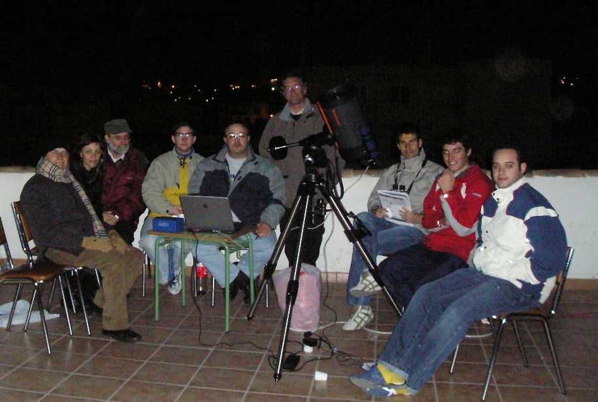 Fotografía de la actividad: 1 er. Maratón de Messier: 05/04/2008
