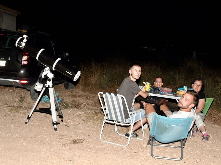Fotografía de la actividad: Gran participación en la lluvia de estrellas 2017 en Las Cañadas (4)