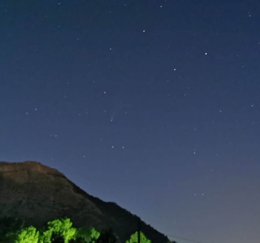 Fotografía de la actividad: El cometa NEOWISE observado por nuestros socios y amigos. (3)