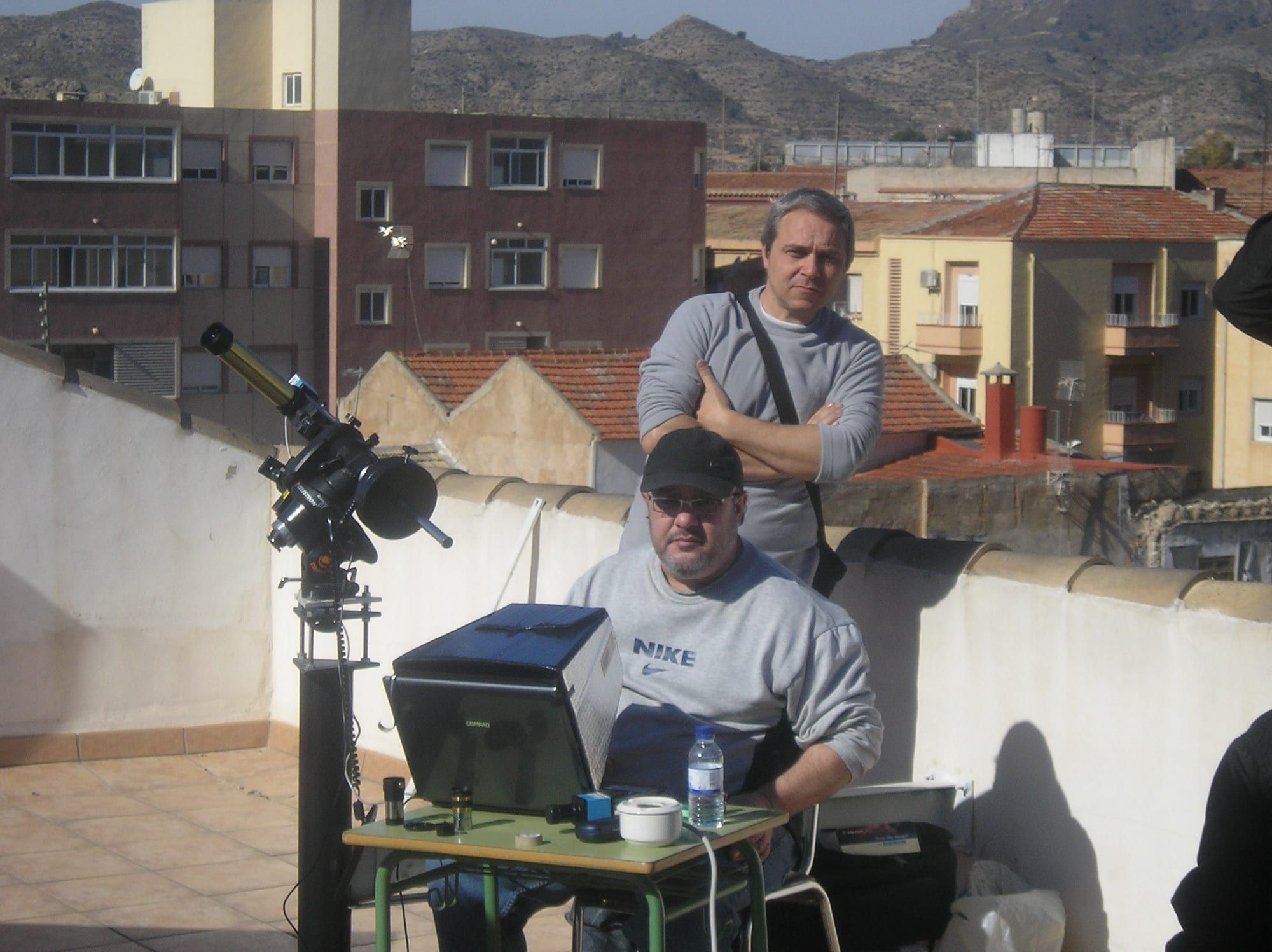 Fotografía de la actividad: Observación de la actividad Solar