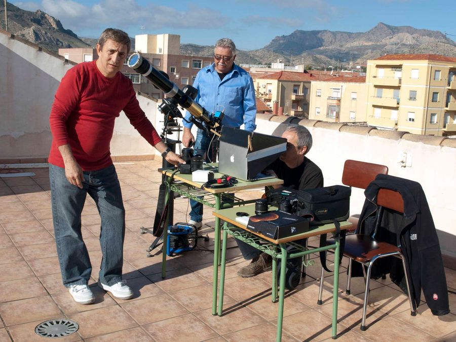 Fotografía de la actividad: OBSERVACIÓN DE LA ACTIVIDAD SOLAR (8)