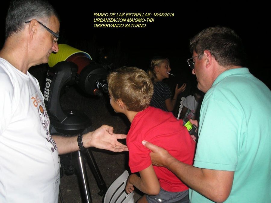 Fotografía de la actividad: PASEO BAJO LAS ESTRELLAS. URBANIZACIÓN MAIGMÓ - TIBI. (4)