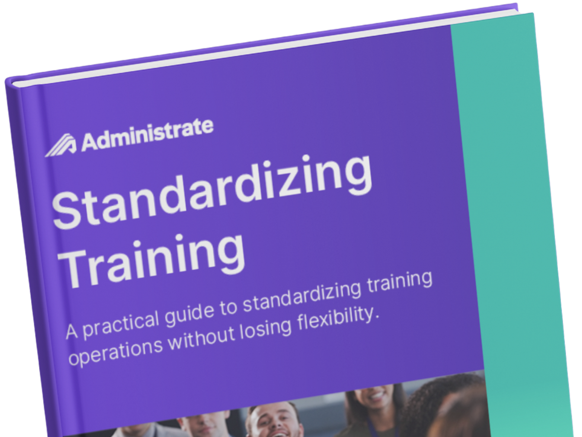 Standardize Training guidebook cover